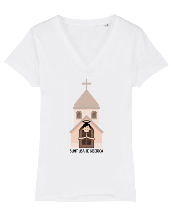 Sunt ușă de biserică White