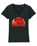 Eleven Stranger Things Tricou mânecă scurtă guler V Damă Evoker