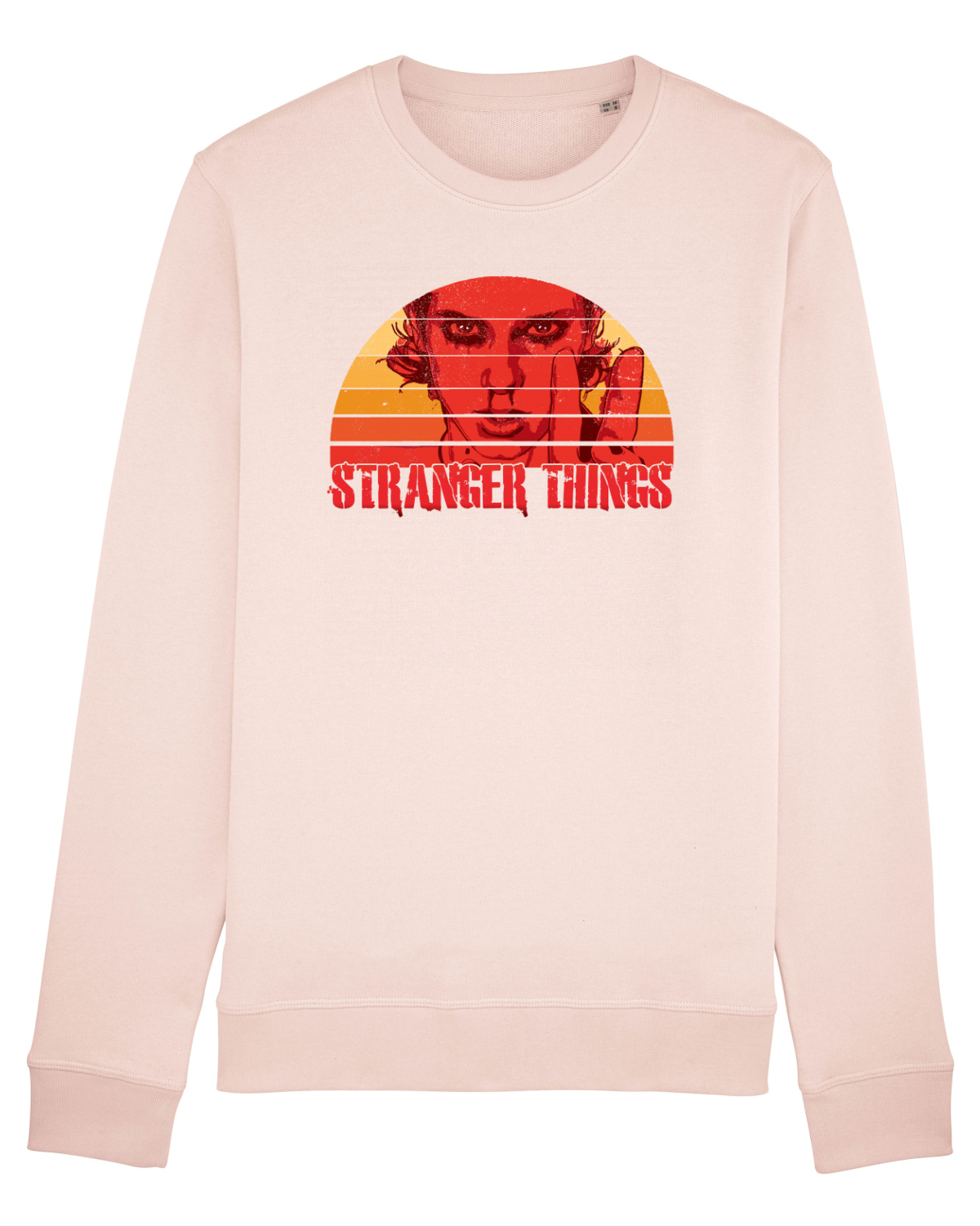 Bluză mânecă lungă Unisex Rise Candy Pink