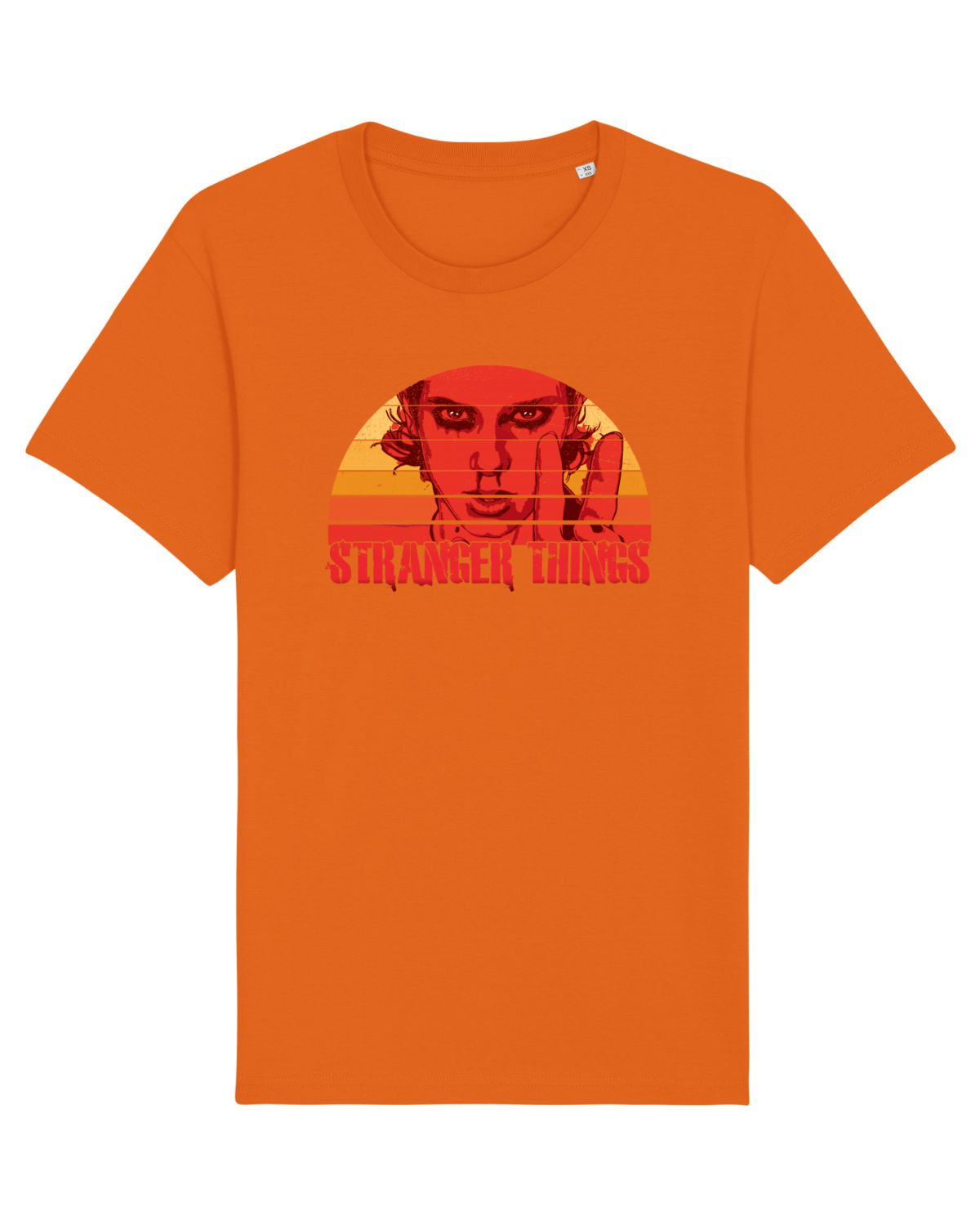 Tricou mânecă scurtă Unisex Rocker Bright Orange