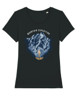 Mountain Expedition Tricou mânecă scurtă guler larg fitted Damă Expresser