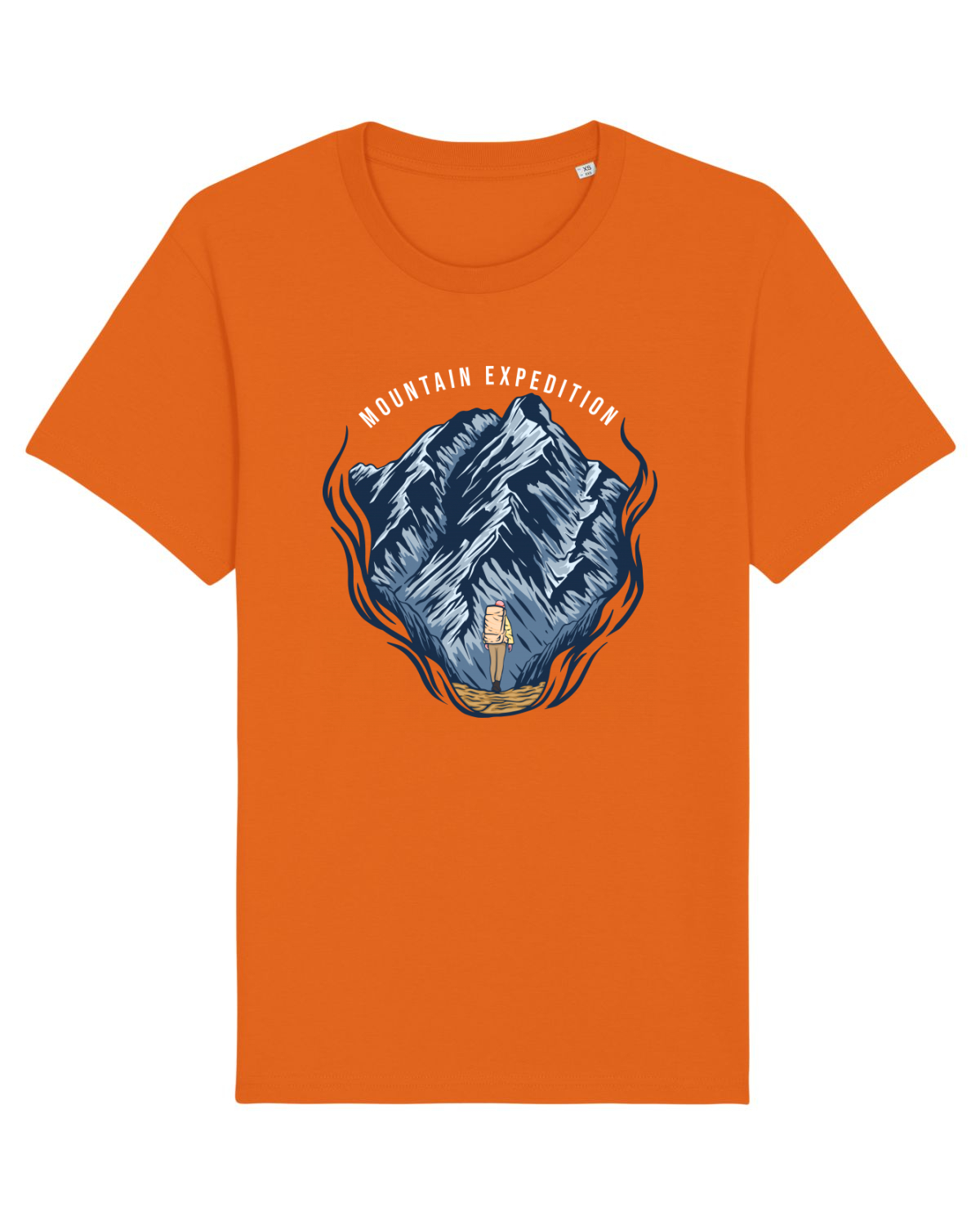 Tricou mânecă scurtă Unisex Rocker Bright Orange