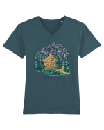 Nature Tricou mânecă scurtă guler V Bărbat Presenter