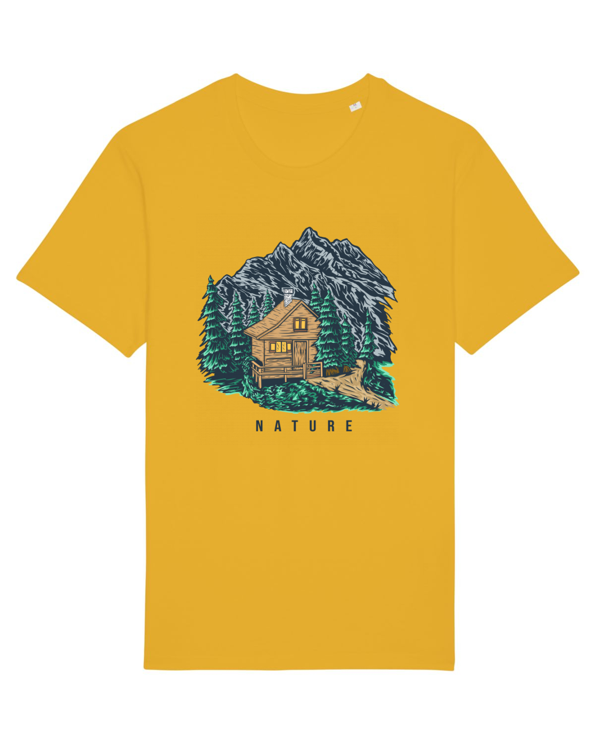 Tricou mânecă scurtă Unisex Rocker Spectra Yellow