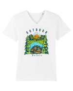 Outdoor Nature Tricou mânecă scurtă guler V Bărbat Presenter