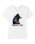 Nature's call - V1 Tricou mânecă scurtă guler V Bărbat Presenter