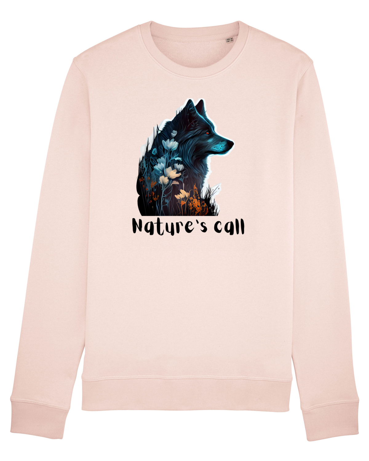 Bluză mânecă lungă Unisex Rise Candy Pink