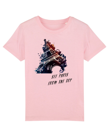 SEE PARIS FROM THE TOP Cotton Pink