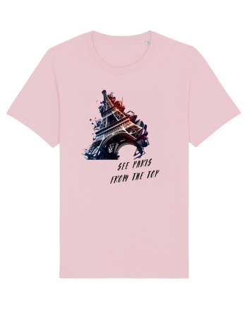 SEE PARIS FROM THE TOP Cotton Pink