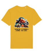STORIES COME TO LIFE - V1 Tricou mânecă scurtă Unisex Rocker