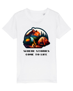 STORIES COME TO LIFE - V2 Tricou mânecă scurtă  Copii Mini Creator