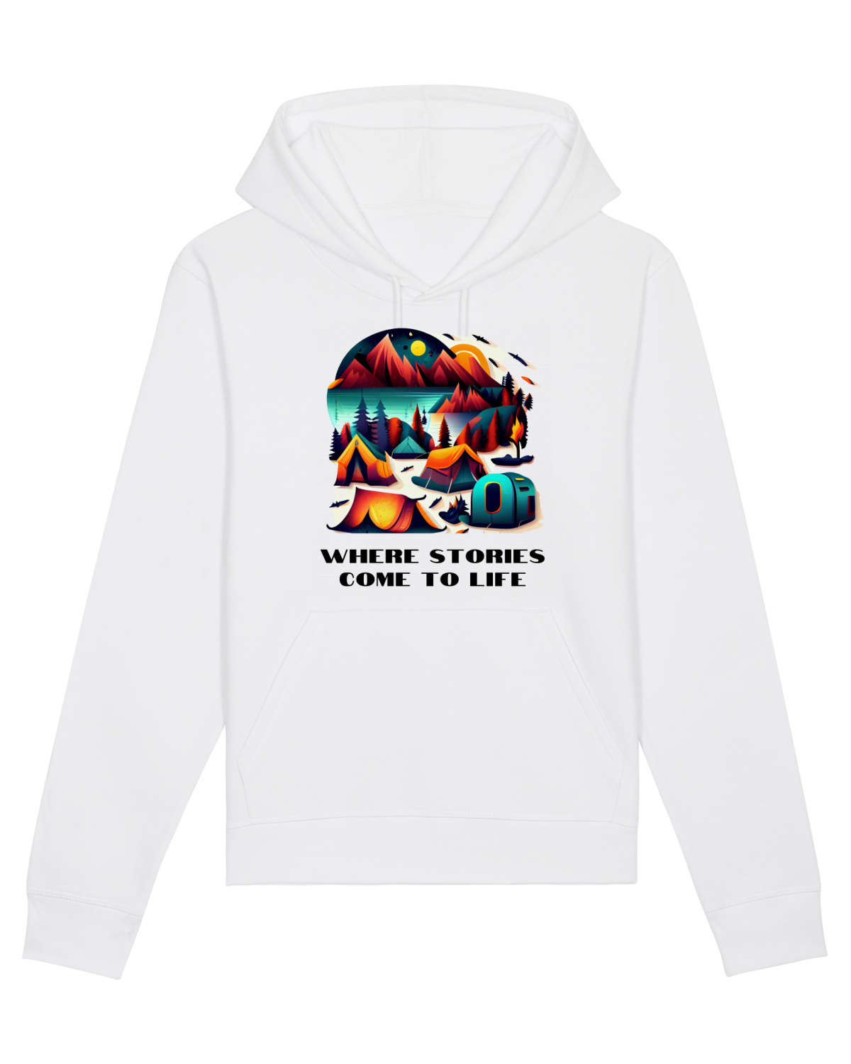 Hanorac Unisex Drummer White