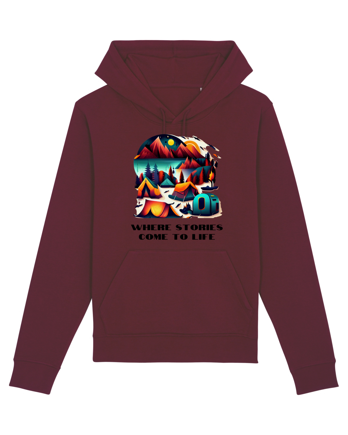 Hanorac Unisex Drummer Burgundy