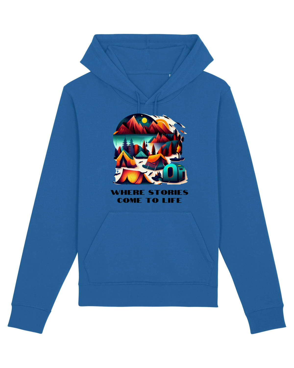 Hanorac Unisex Drummer Royal Blue