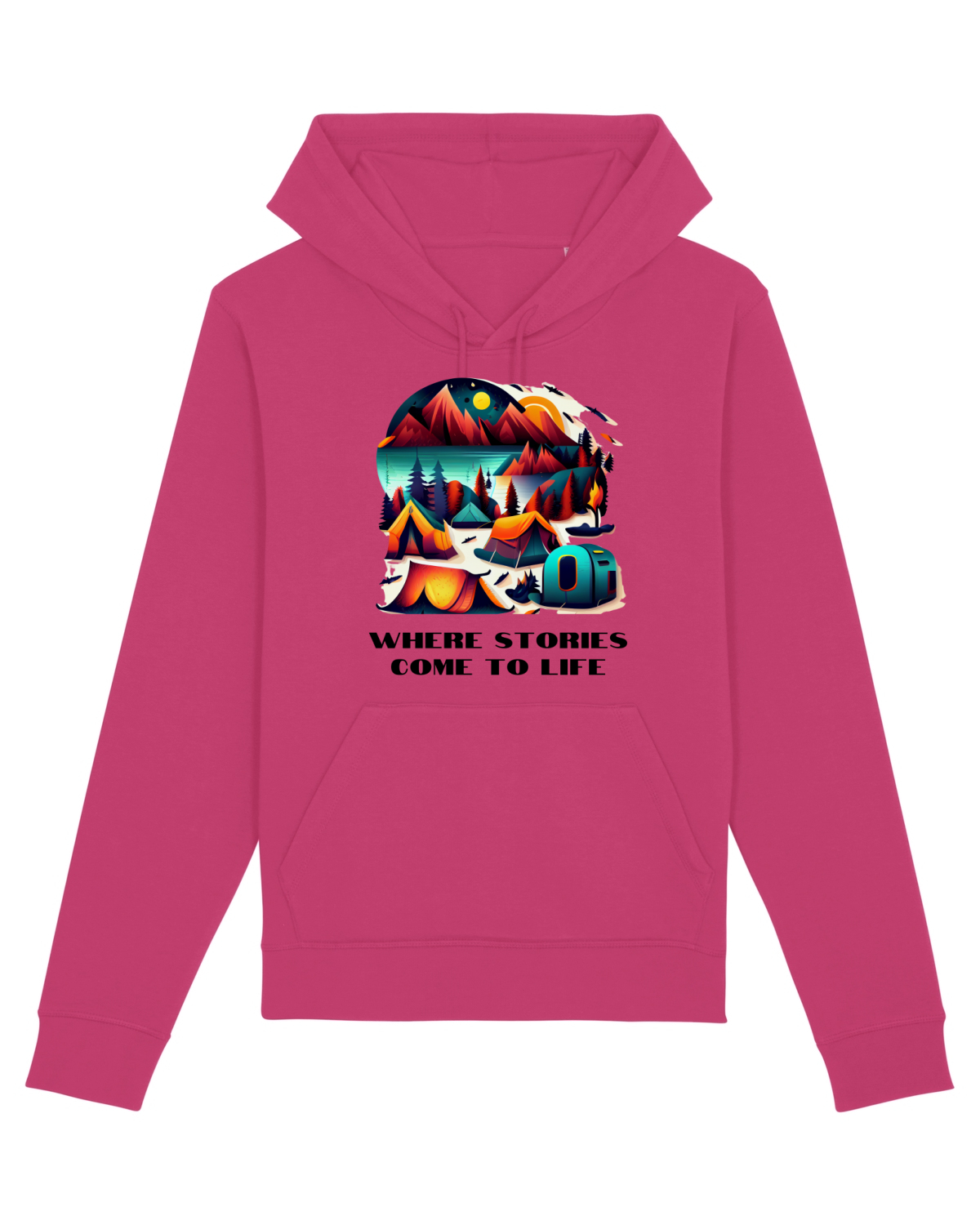 Hanorac Unisex Drummer Raspberry