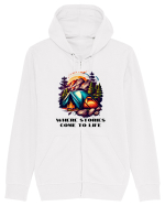 STORIES COME TO LIFE - V5 Hanorac cu fermoar Unisex Connector