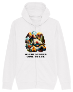 STORIES COME TO LIFE - V6 Hanorac cu fermoar Unisex Connector