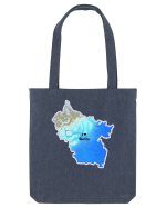 Buzău County Map Sacoșă textilă
