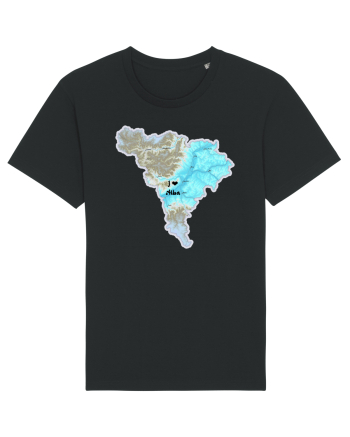 Alba County Map Black