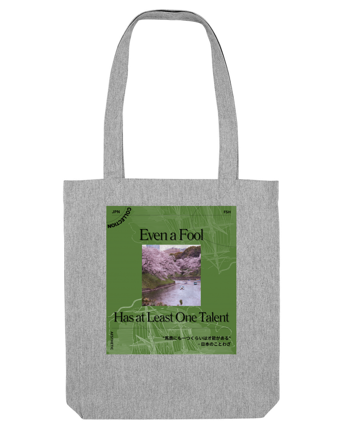 Sacoșă textilă Heather Grey