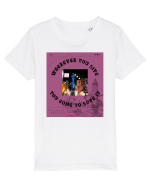 Wherever You Live You Come To Love It Tricou mânecă scurtă  Copii Mini Creator