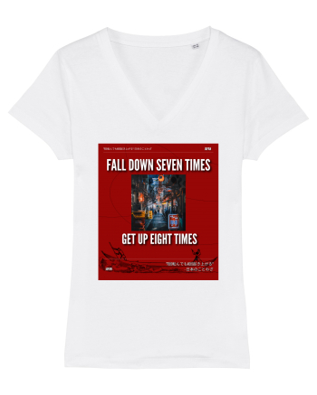 Fall Down Seven Times Get Up Eight Times White