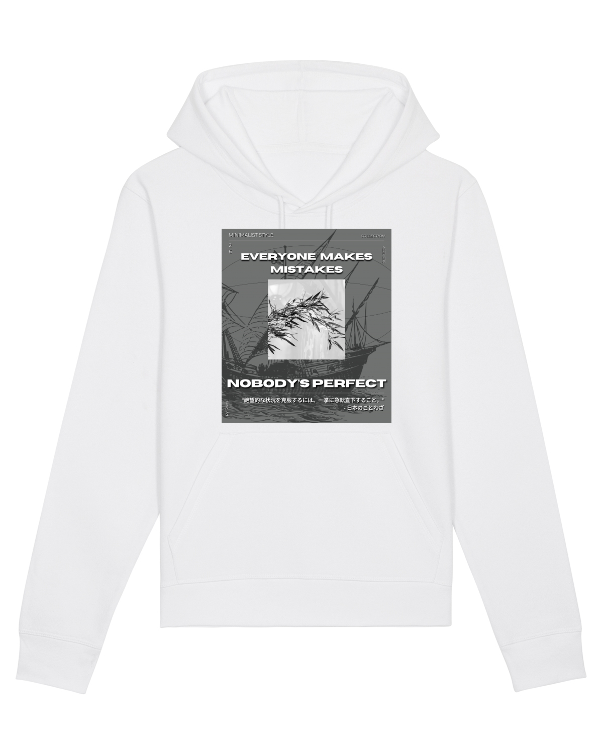 Hanorac Unisex Drummer White