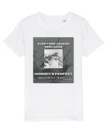 Everyone Makes Mistakes Nobody s Perfect Tricou mânecă scurtă  Copii Mini Creator