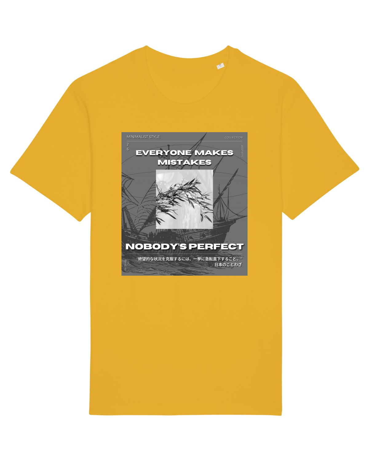 Tricou mânecă scurtă Unisex Rocker Spectra Yellow