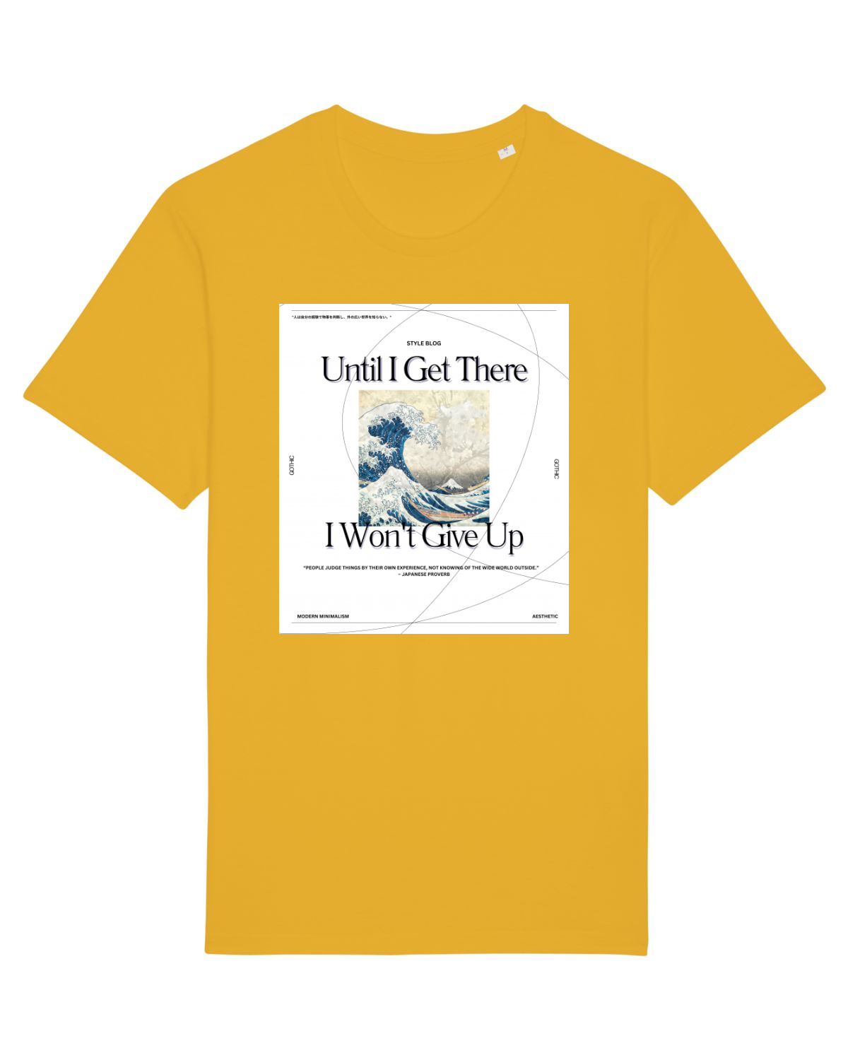 Tricou mânecă scurtă Unisex Rocker Spectra Yellow