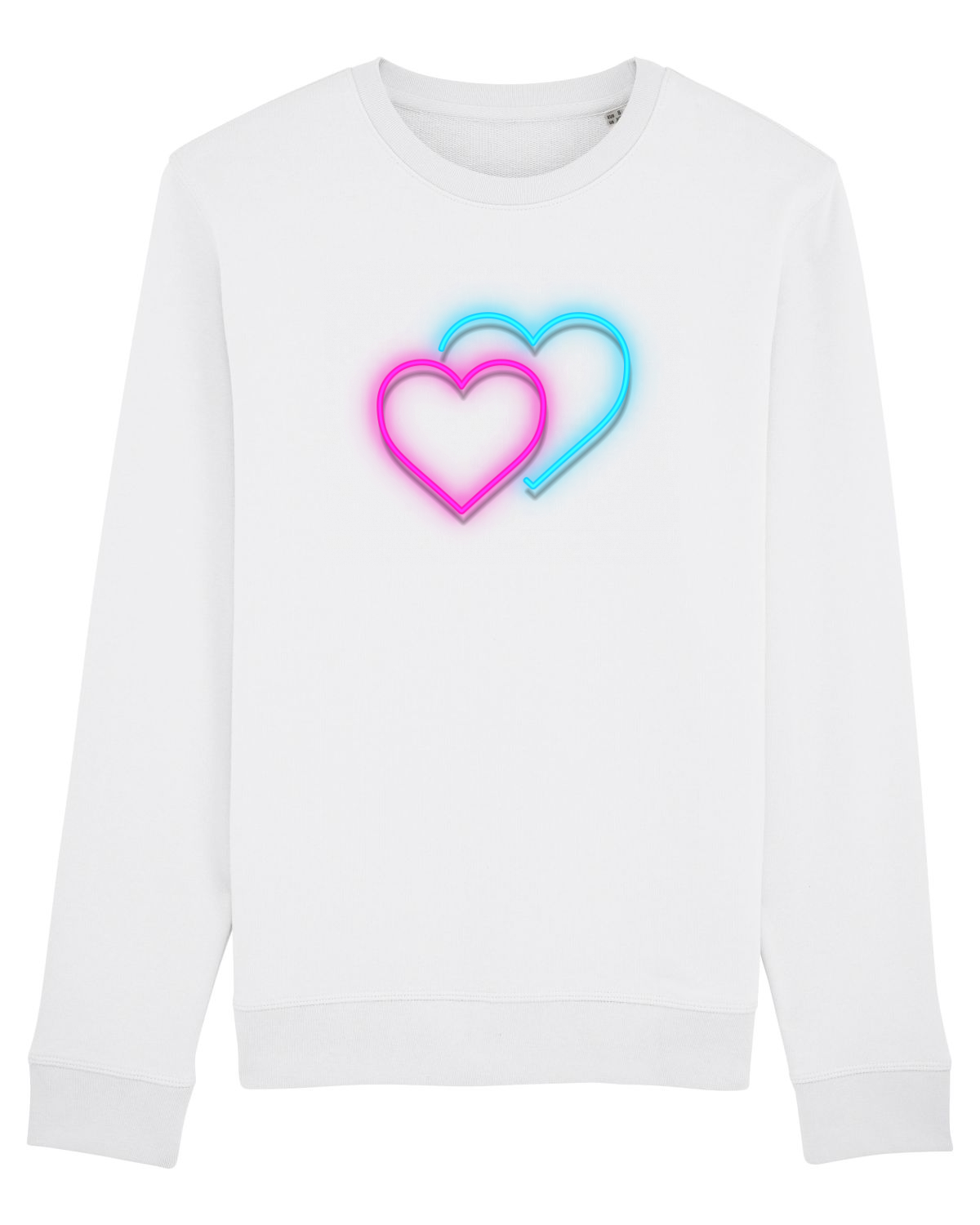 Bluză mânecă lungă Unisex Rise White