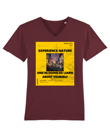 Experience Nature And In Doing So Learn About Yourself Burgundy