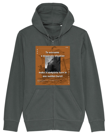 To Overcome A Desperate Situation Make A Complete Turn In One Sudden Burst Anthracite