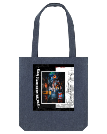 To Continue And Preserve Is Power Midnight Blue