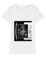 To Continue And Preserve Is Power Tricou mânecă scurtă guler V Damă Evoker