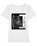 To Continue And Preserve Is Power Tricou mânecă scurtă guler larg fitted Damă Expresser