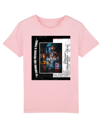 To Continue And Preserve Is Power Cotton Pink