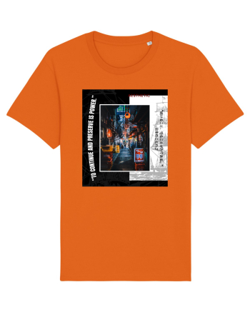 To Continue And Preserve Is Power Bright Orange