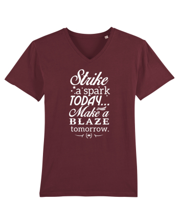 Make a blaze Burgundy
