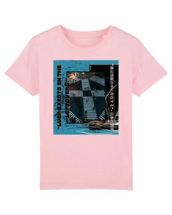 Luck Exists In The Leftovers Cotton Pink