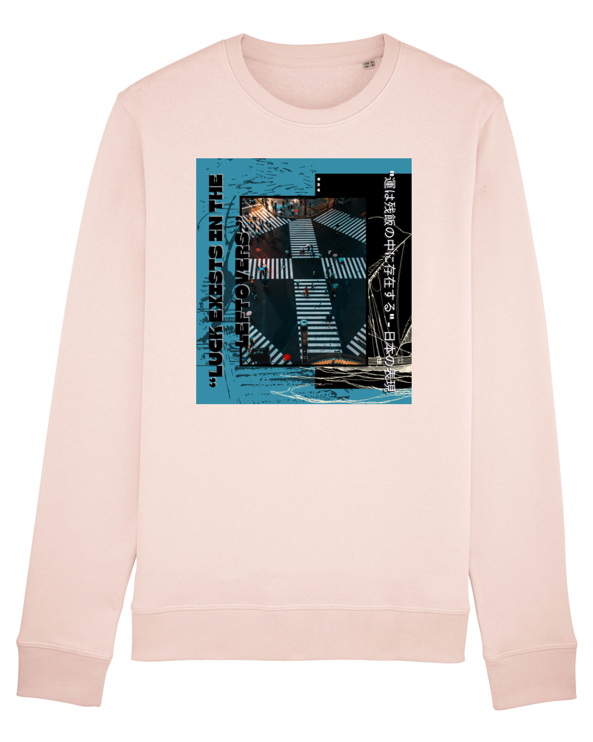 Bluză mânecă lungă Unisex Rise Candy Pink