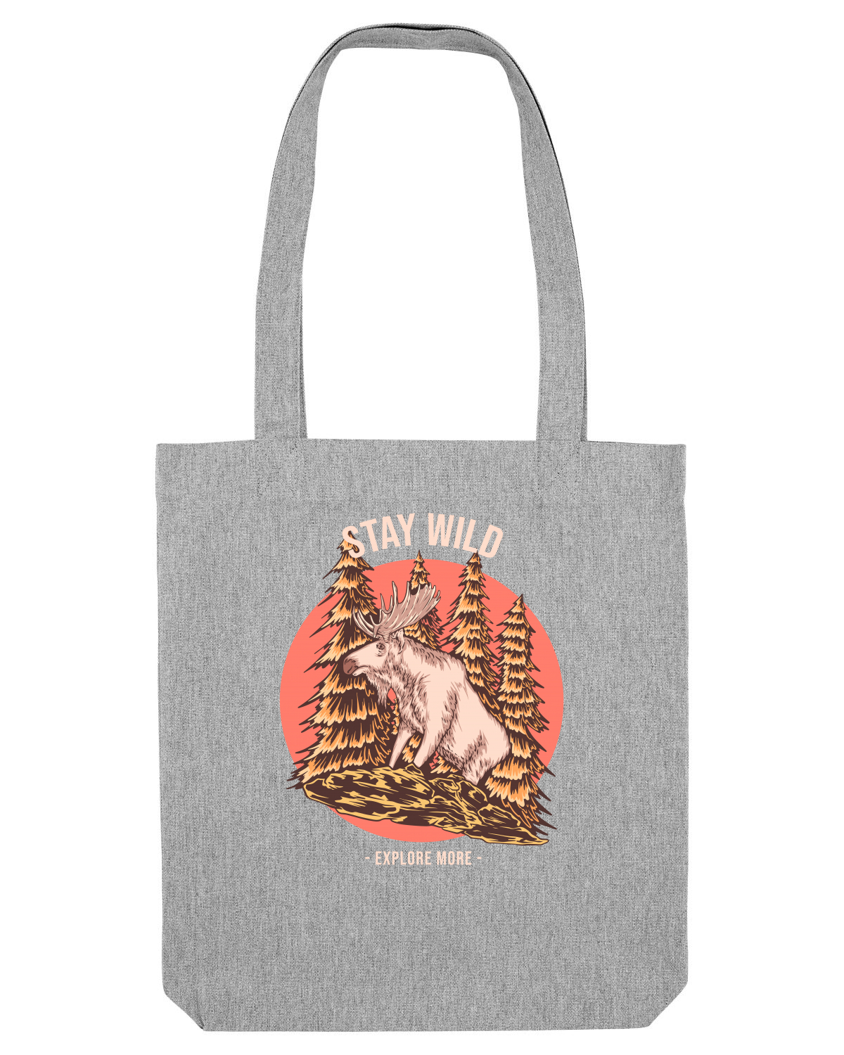 Sacoșă textilă Heather Grey