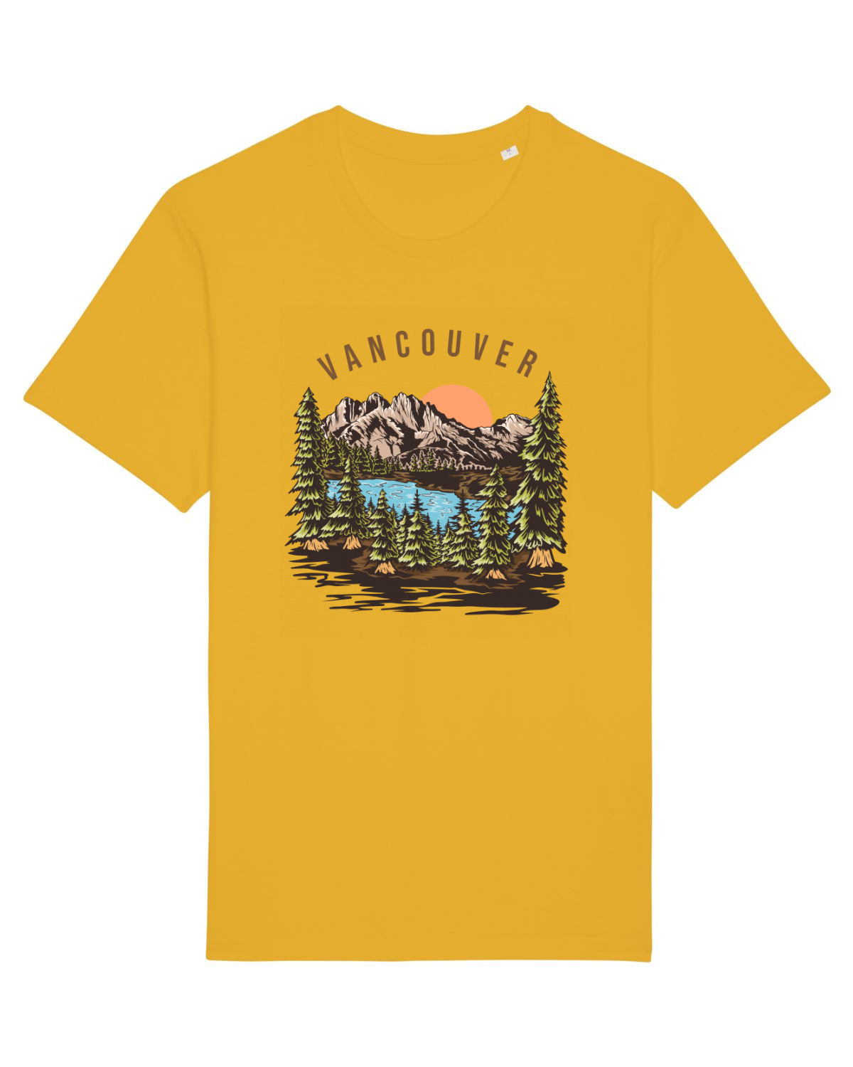 Tricou mânecă scurtă Unisex Rocker Spectra Yellow