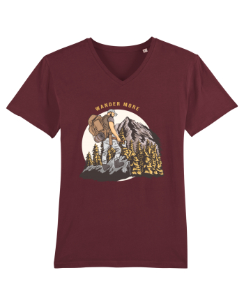 Wander More Burgundy