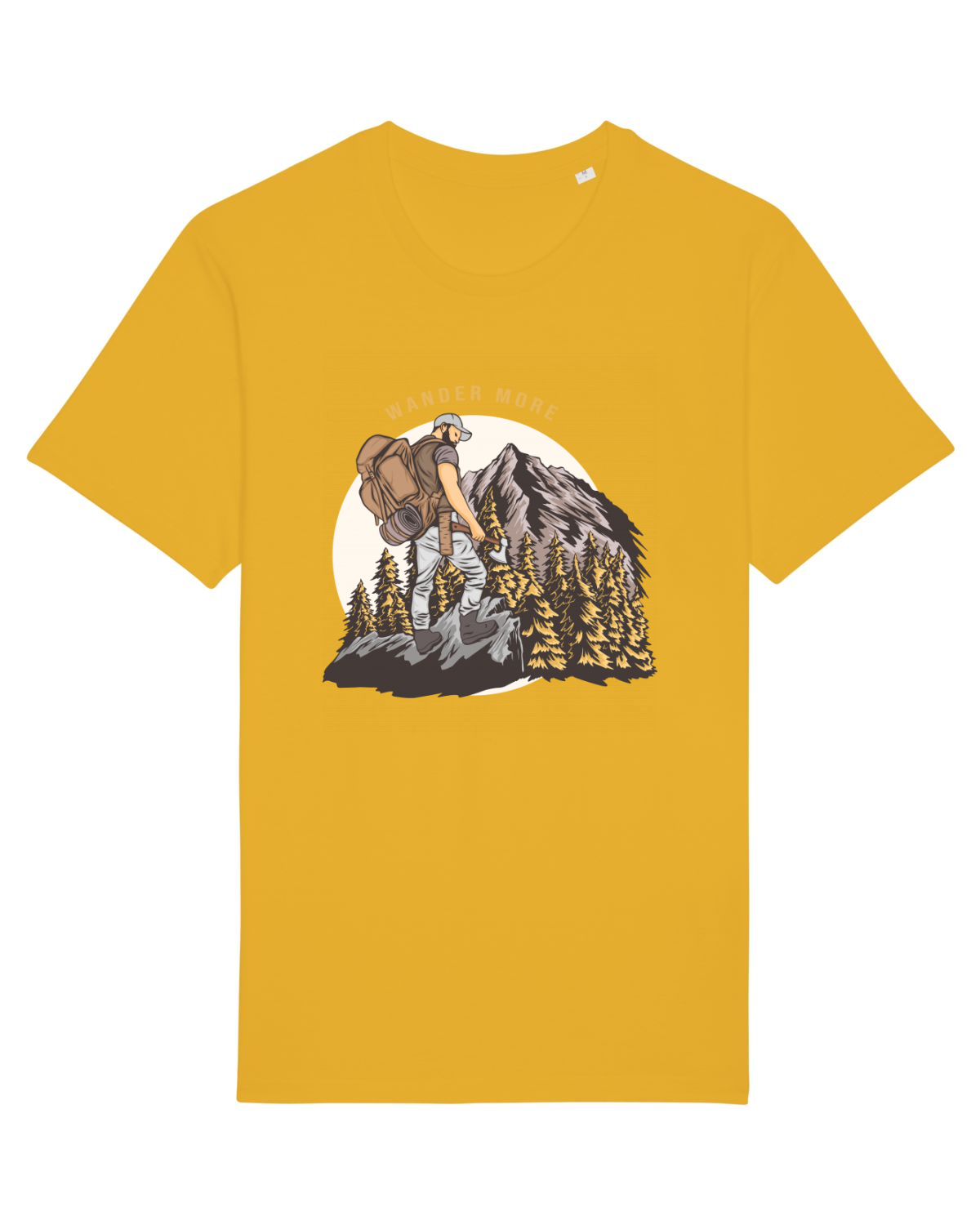 Tricou mânecă scurtă Unisex Rocker Spectra Yellow