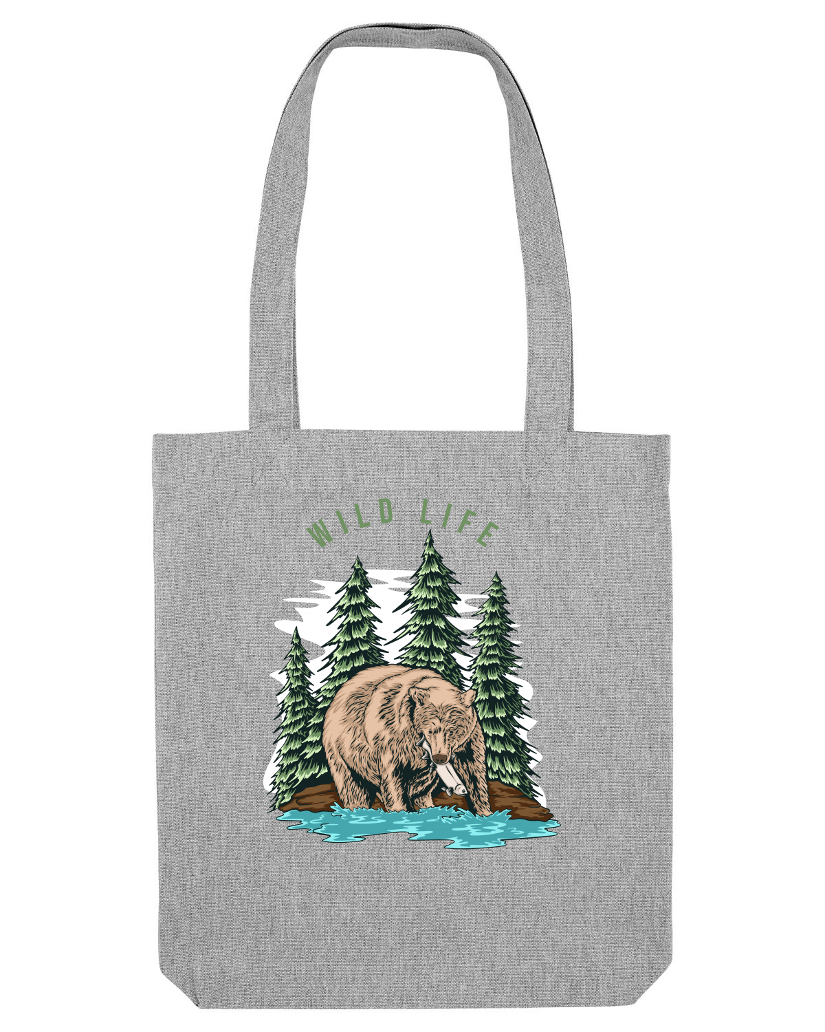 Sacoșă textilă Heather Grey