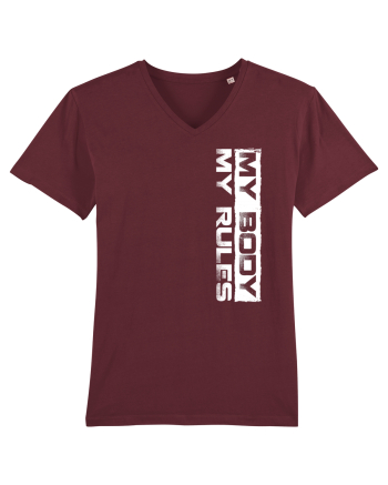 My body My rules Burgundy