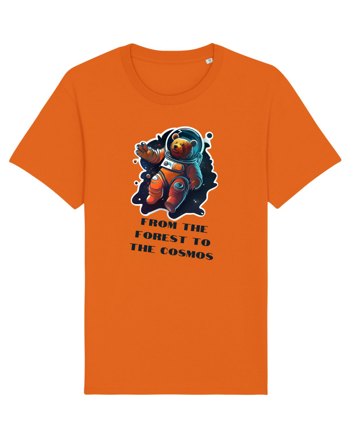 Tricou mânecă scurtă Unisex Rocker Bright Orange