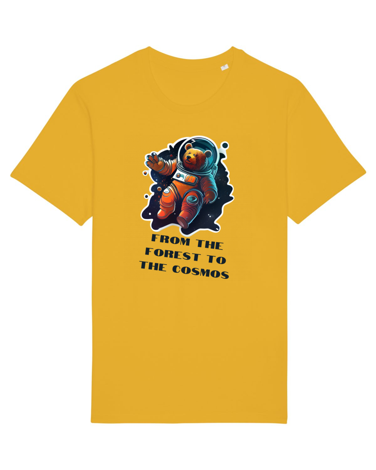 Tricou mânecă scurtă Unisex Rocker Spectra Yellow