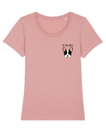 I'm the boss Tricou mânecă scurtă guler larg fitted Damă Expresser